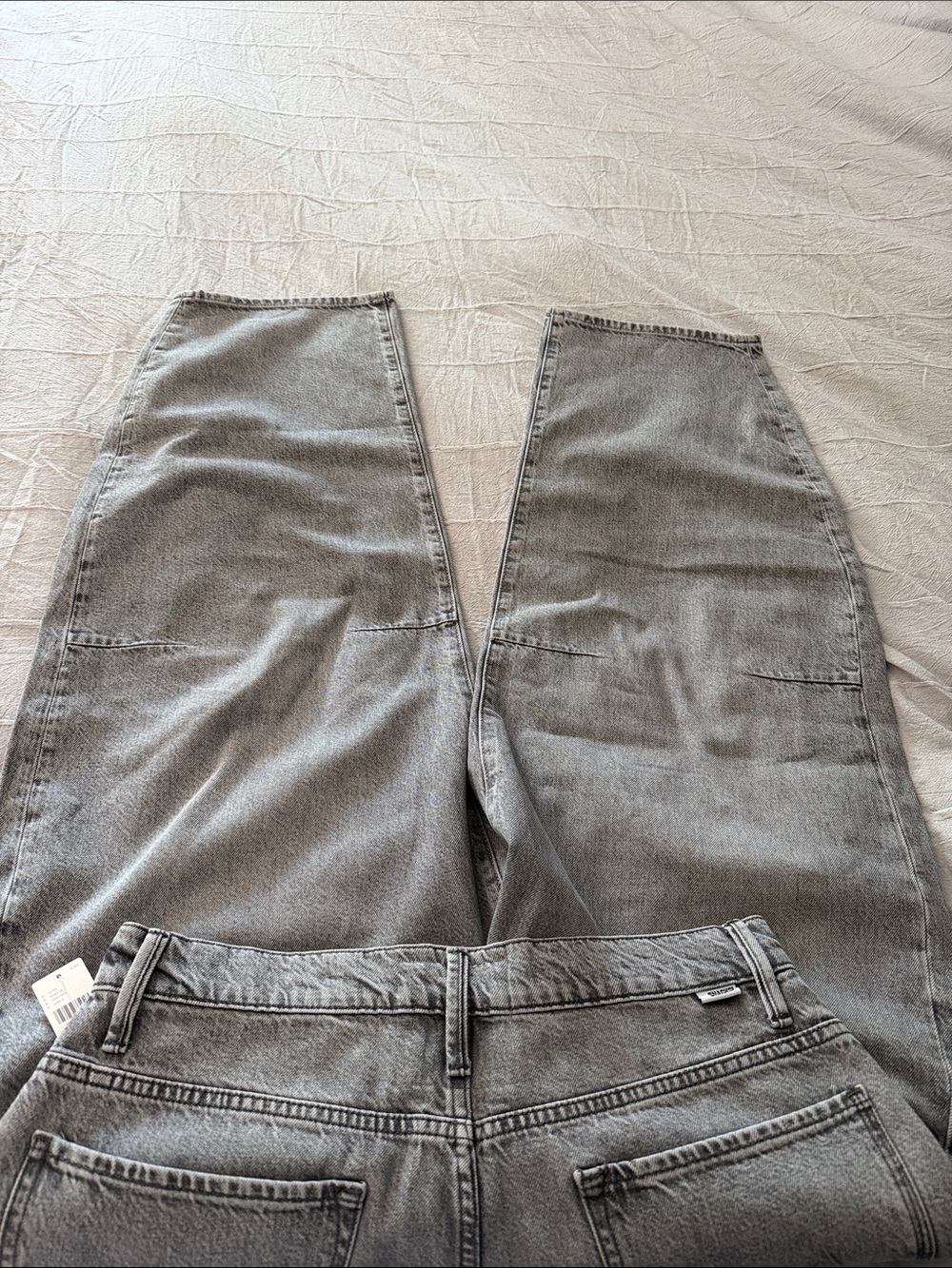 BNWT MOTHER The Pony Keg High-Rise Barrel Jeans - Picture 7 of 12
